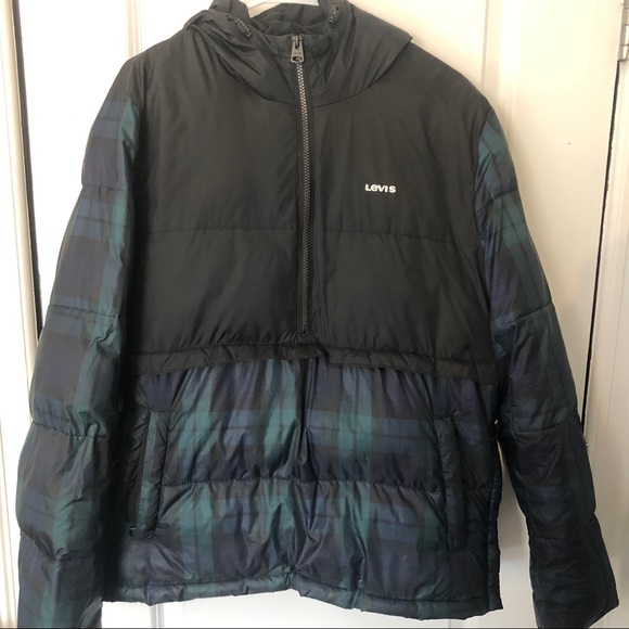pullover puffer jacket